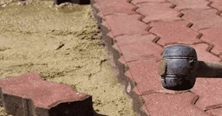 Укладка плитки на песок в Белорецке в октябре